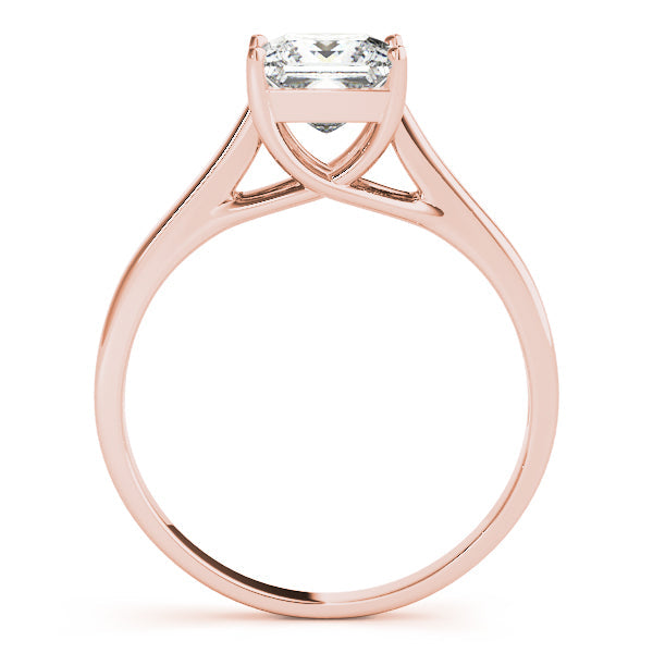 Signature Trellis Princess Diamond Engagement Ring in 10K/14K gold and platinum with certified lab-grown or natural diamonds