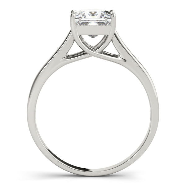 Signature Trellis Princess Diamond Engagement Ring in 10K/14K gold and platinum with certified lab-grown or natural diamonds