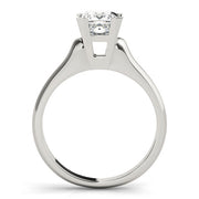 Timeless Solitaires Princess Diamond Engagement Ring in 10K/14K gold and platinum with certified lab-grown or natural diamonds