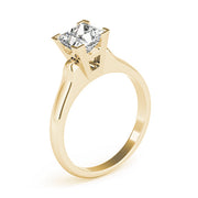 Timeless Solitaires Princess Diamond Engagement Ring in 10K/14K gold and platinum with certified lab-grown or natural diamonds