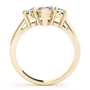 Couture Color Rings Marquise Diamond Engagement Ring in 10K/14K gold and platinum with certified lab-grown or natural diamonds