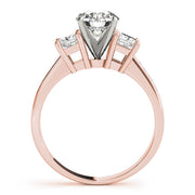 Princess Cut Diamond Ring in Gold & in 10K/14K gold and platinum with certified lab-grown or natural diamonds