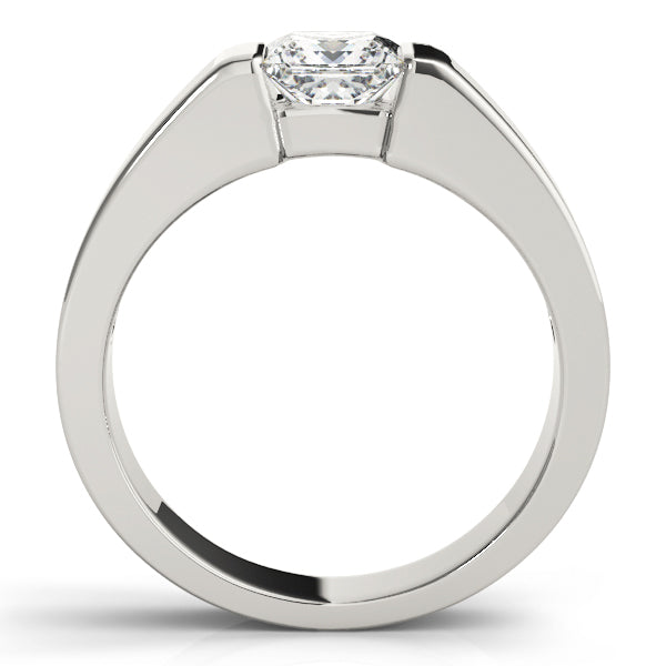 Signature Solitaires Princess Diamond Engagement Ring in 10K/14K gold and platinum with certified lab-grown or natural diamonds