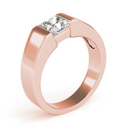 Signature Solitaires Princess Diamond Engagement Ring in 10K/14K gold and platinum with certified lab-grown or natural diamonds