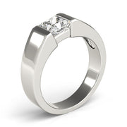 Signature Solitaires Princess Diamond Engagement Ring in 10K/14K gold and platinum with certified lab-grown or natural diamonds