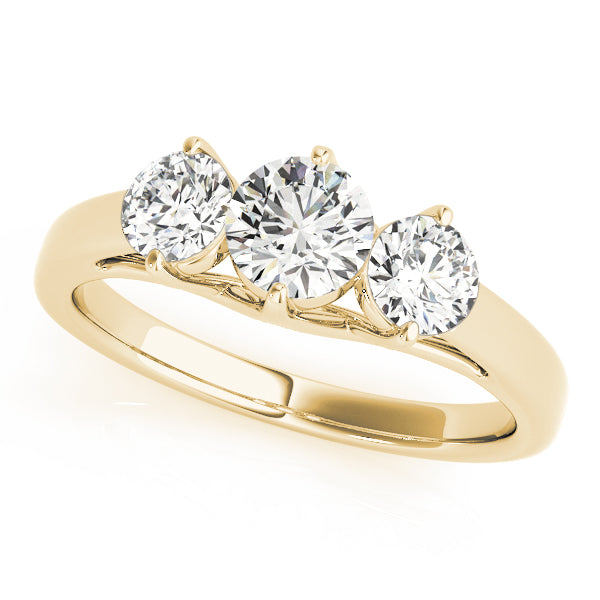 0.50 in 10K/14K gold and platinum with certified lab-grown or natural diamonds