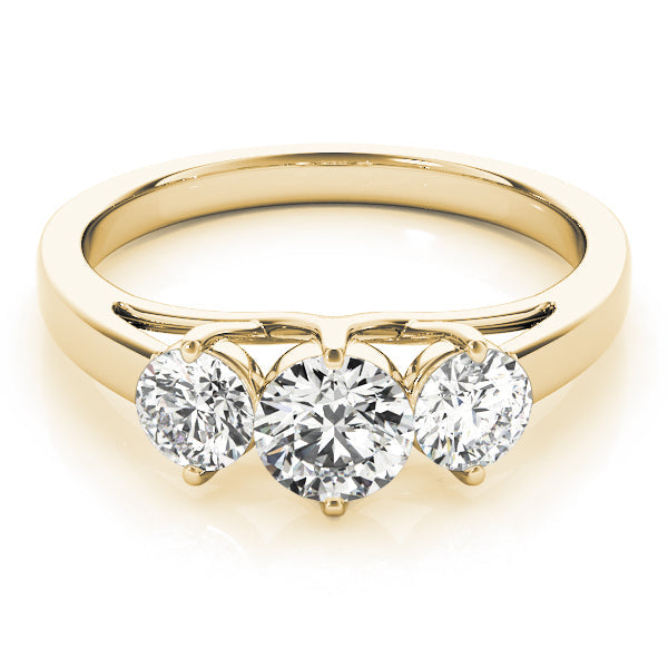 0.50 in 10K/14K gold and platinum with certified lab-grown or natural diamonds