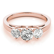 0.50 in 10K/14K gold and platinum with certified lab-grown or natural diamonds