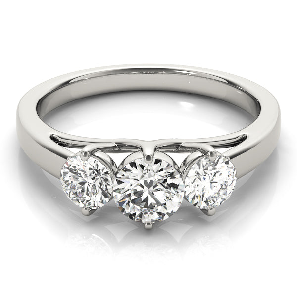 0.50 in 10K/14K gold and platinum with certified lab-grown or natural diamonds
