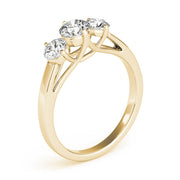 0.50 in 10K/14K gold and platinum with certified lab-grown or natural diamonds