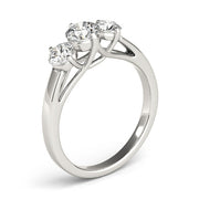 0.50 in 10K/14K gold and platinum with certified lab-grown or natural diamonds