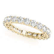 Diamond Full Eternity Ring in 10K/14K gold and platinum with certified lab-grown or natural diamonds