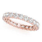 Diamond Full Eternity Ring in Gold & Platinum
