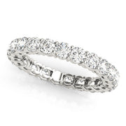 Diamond Full Eternity Ring in Gold & Platinum