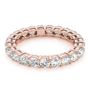 Diamond Full Eternity Ring in Gold & Platinum