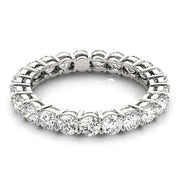 Diamond Full Eternity Ring in Gold & Platinum