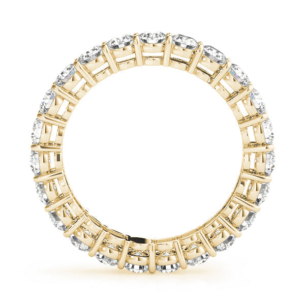 Diamond Full Eternity Ring in Gold & Platinum