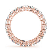 Diamond Full Eternity Ring in Gold & Platinum