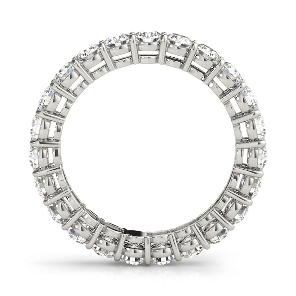 Diamond Full Eternity Ring in Gold & Platinum