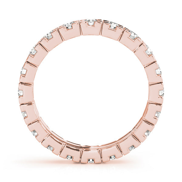 Diamond Full Eternity Ring in Gold & Platinum