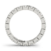 Diamond Full Eternity Ring in Gold & Platinum