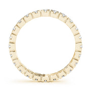 Diamond Full Eternity Ring in Gold & Platinum