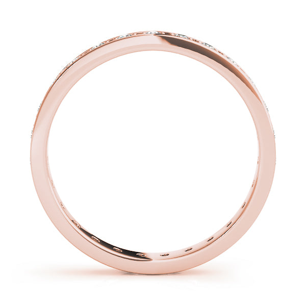 Diamond Full Eternity Ring in Gold & Platinum