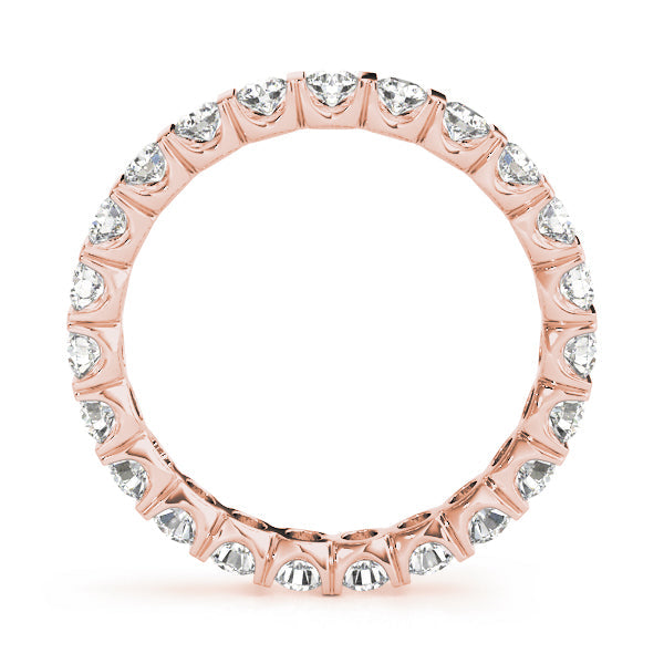 Diamond Full Eternity Ring in Gold & Platinum