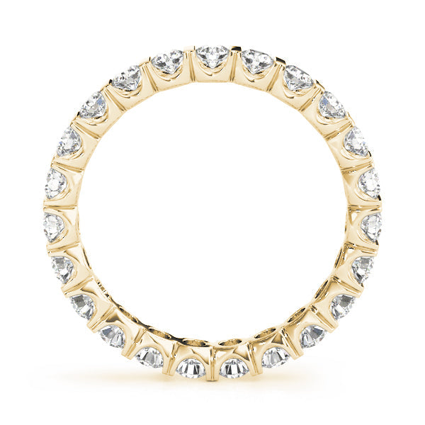 Diamond Full Eternity Ring in Gold & Platinum