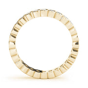 Diamond Full Eternity Ring in Gold & Platinum