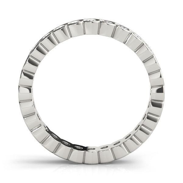 Diamond Full Eternity Ring in Gold & Platinum