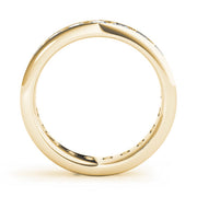 Channel Set Full Eternity Ring in Gold & Platinum