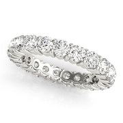 Diamond Full Eternity Ring in Gold & Platinum