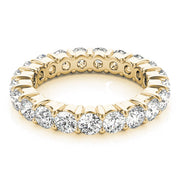 Diamond Full Eternity Ring in Gold & Platinum