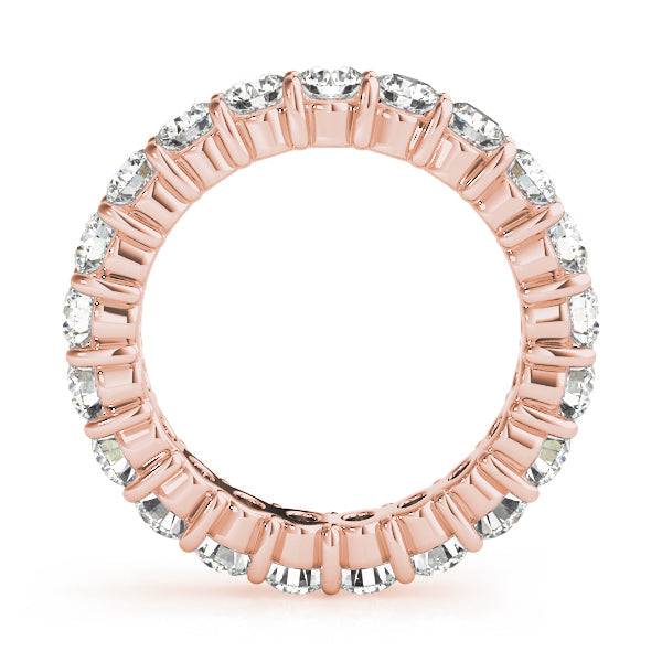 Diamond Full Eternity Ring in Gold & Platinum