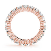 Diamond Full Eternity Ring in Gold & Platinum