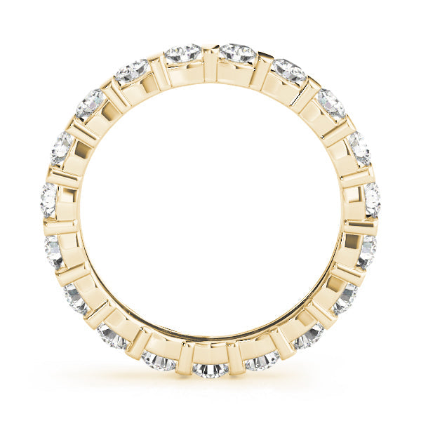 Diamond Full Eternity Ring in Gold & Platinum