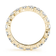 Diamond Full Eternity Ring in Gold & Platinum