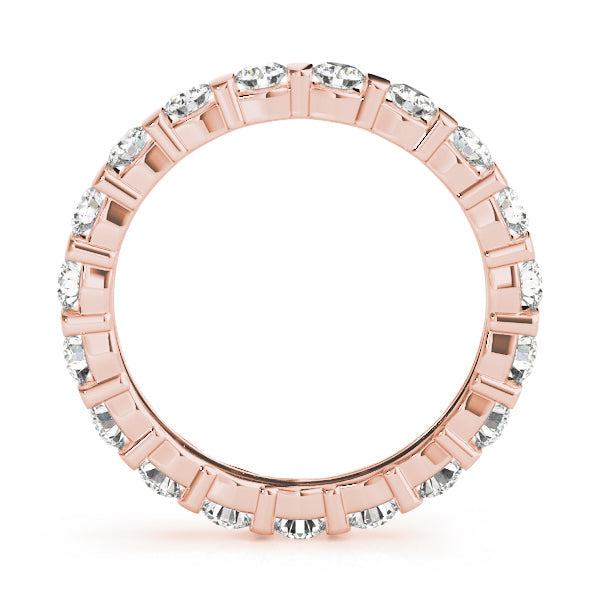 Diamond Full Eternity Ring in Gold & Platinum