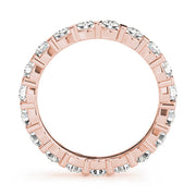 Diamond Full Eternity Ring in Gold & Platinum
