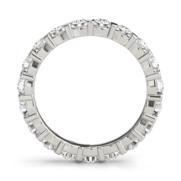 Diamond Full Eternity Ring in Gold & Platinum