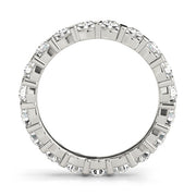 Diamond Full Eternity Ring in Gold & Platinum