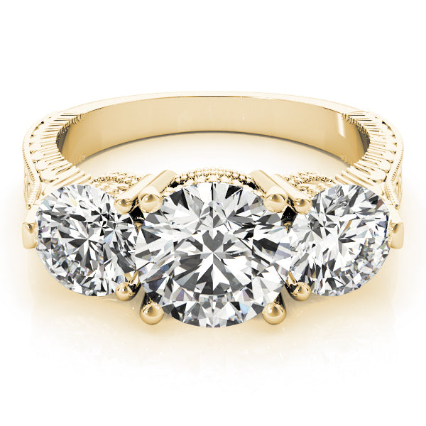 0.50 in 10K/14K gold and platinum with certified lab-grown or natural diamonds