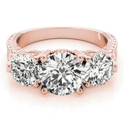 0.50 in 10K/14K gold and platinum with certified lab-grown or natural diamonds
