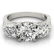 0.50 in 10K/14K gold and platinum with certified lab-grown or natural diamonds