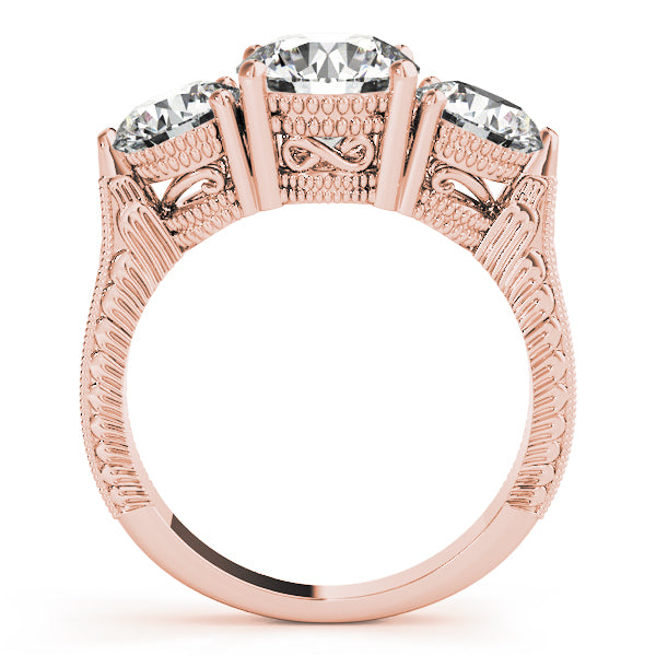 0.50 in 10K/14K gold and platinum with certified lab-grown or natural diamonds