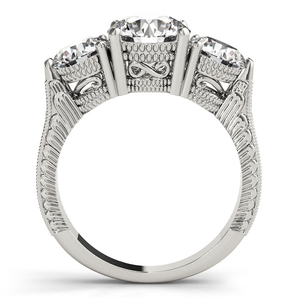 0.50 in 10K/14K gold and platinum with certified lab-grown or natural diamonds