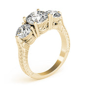 0.50 in 10K/14K gold and platinum with certified lab-grown or natural diamonds
