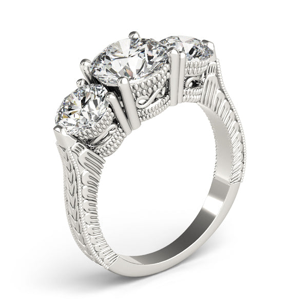 0.50 in 10K/14K gold and platinum with certified lab-grown or natural diamonds