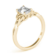 Eternal Cut Color Solitaire Emerald Diamond Engagement Ring â€” 10K/14K Gold & Platinum